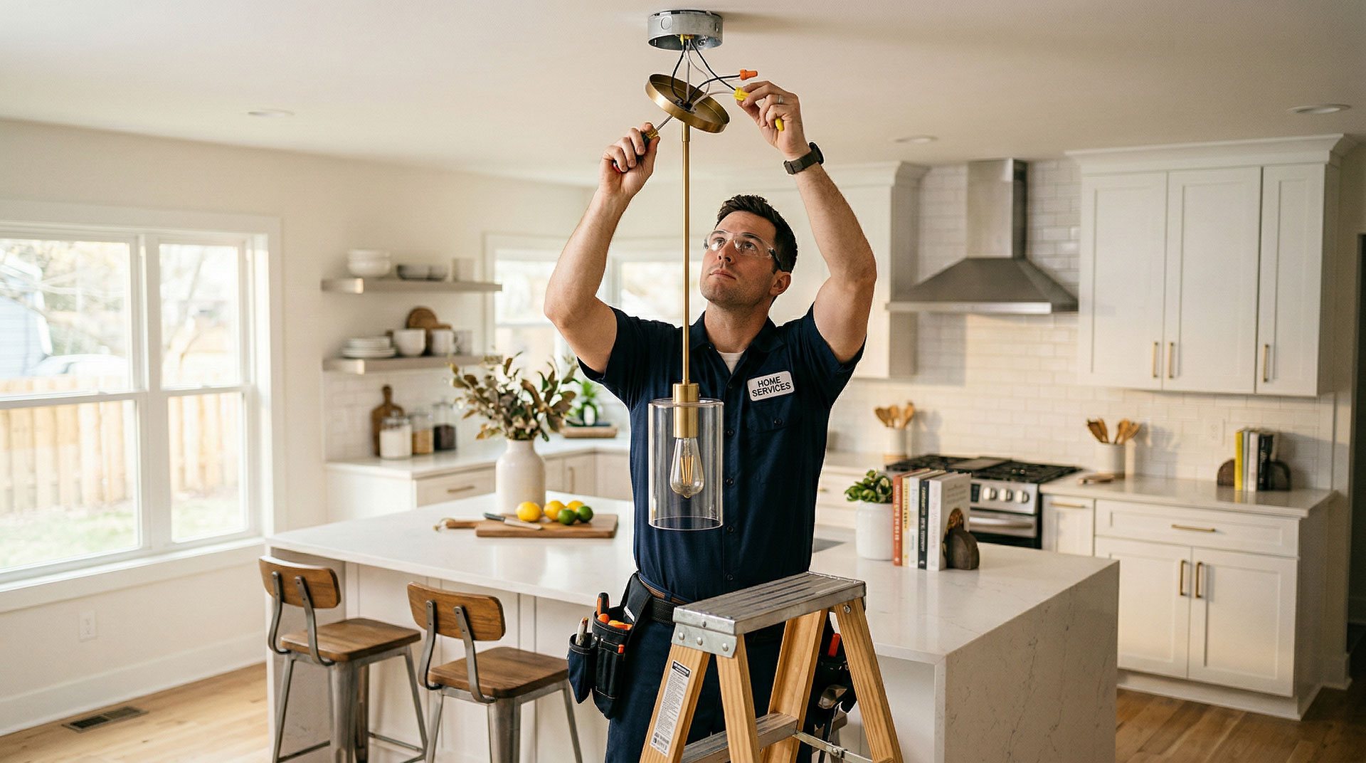 Electrical repair and installation services detail